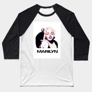 Marilyn Baseball T-Shirt